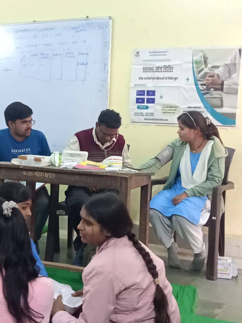 Community engagement session by Devadiya Foundation volunteers