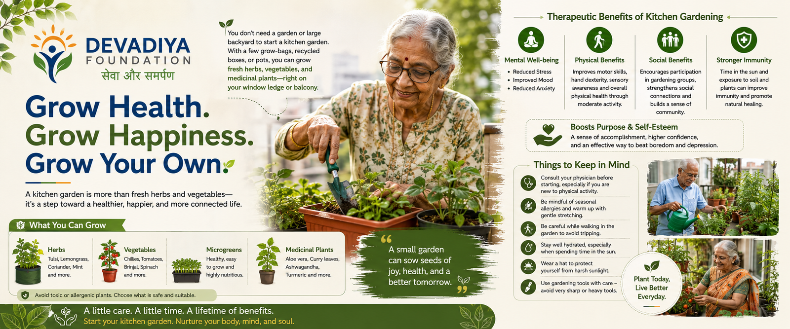 Kitchen Gardens as Therapy