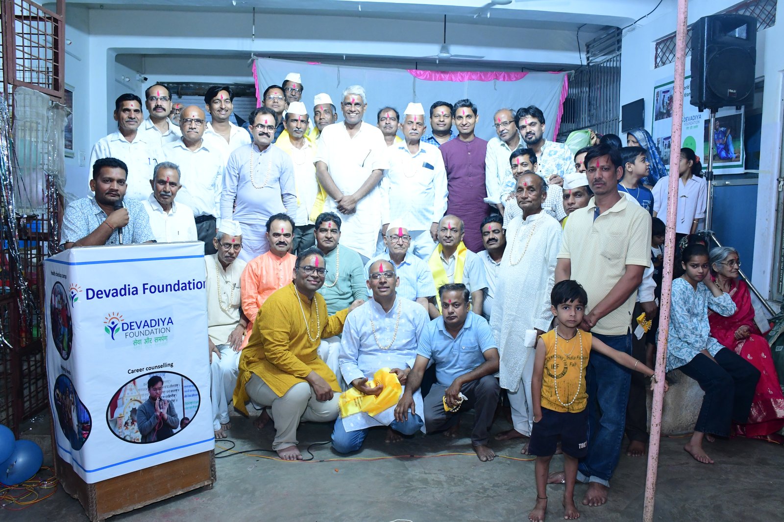 Devadiya Foundation health camp activity