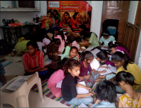 Youth skill training and learning session by Devadiya Foundation